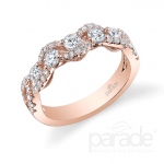 Parade Designs Diamond Engagement Rings and Wedding Bands are available at Oster Jewelers. Perfect as a semi-mount or a full ring! Call Oster Jewelers for more information. #mybridalstyle #mydiamondstyle