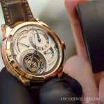 Grönefeld Parallax Timepiece with a Loupe from Loupe System