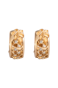 Carrera y Carrera .10ctw Diamond Sierpes Earrings | Oster Jewelers