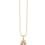 Sydney Evan Diamond Ruby Ladybug Necklace | Oster Jewelers