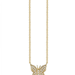 Sydney Evan Diamond Butterfly Necklace | Oster Jewelers