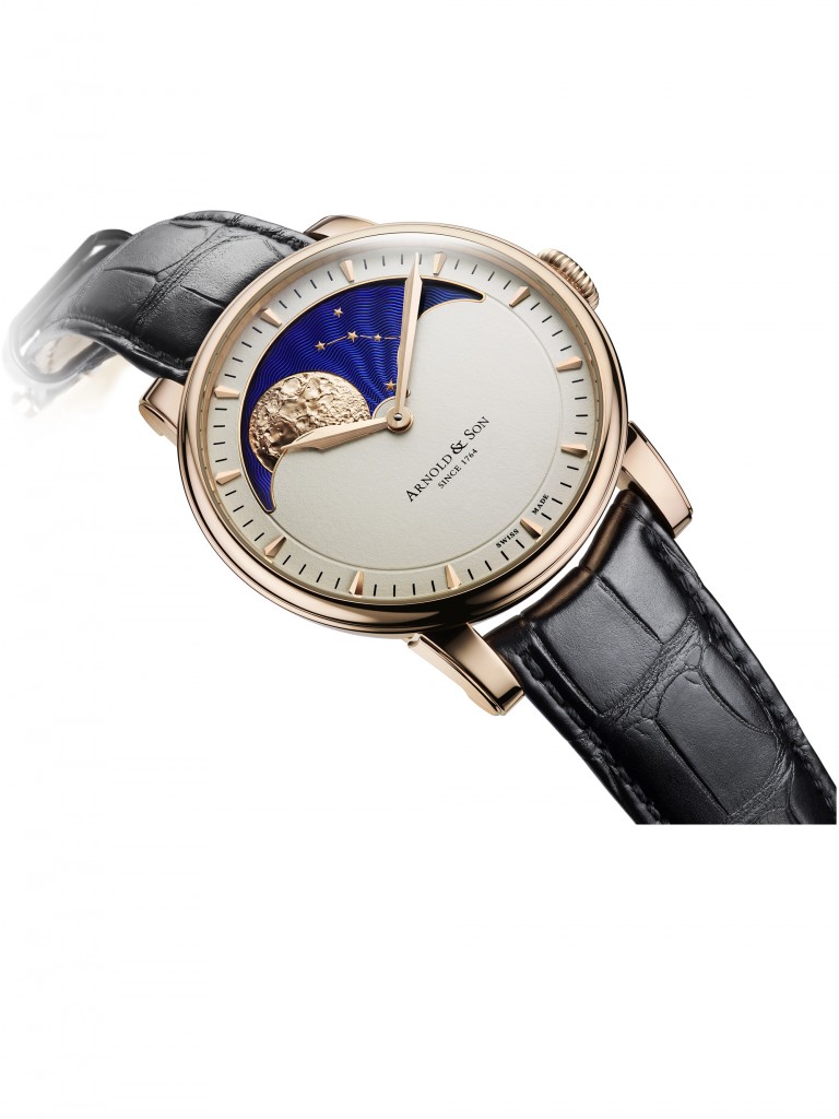 Arnold & Son HM Perpetual Moon RG5N Cream | Oster Jewelers Blog