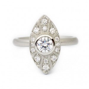 Anne Sportun Vintage Bridal Collection at Oster Jewelers #mybridalstyle #mydiamondstyle
