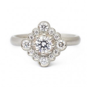 Anne Sportun Vintage Bridal Collection at Oster Jewelers #mybridalstyle #mydiamondstyle