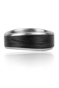Furrer Jacot 9mm Palladium Carbon Fiber Wave Band | Oster Jewelers Blog