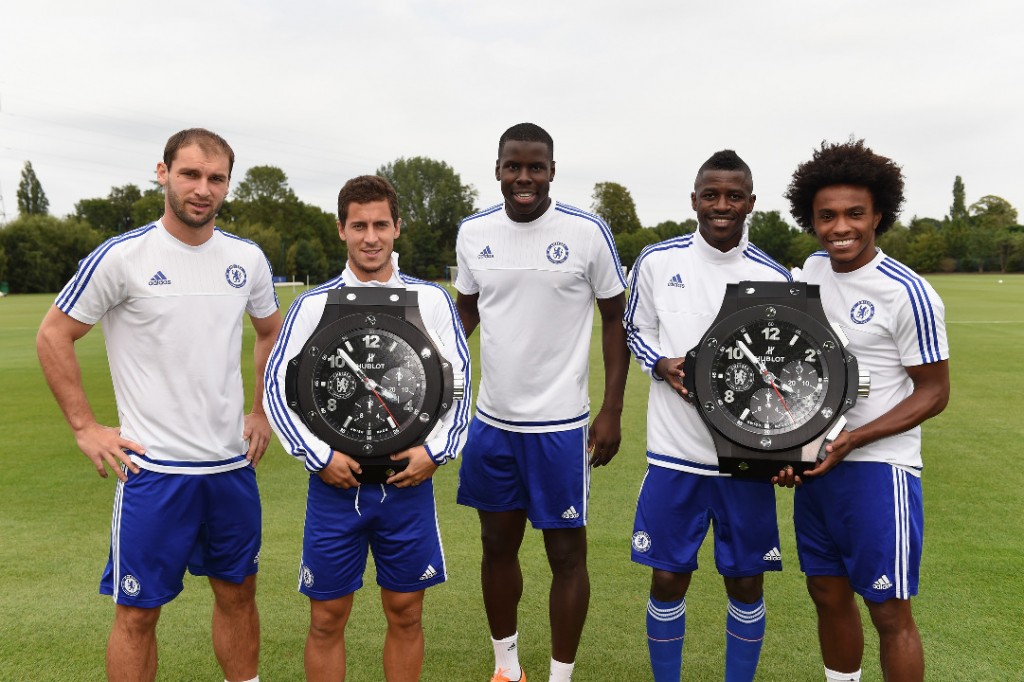 Soccer - Barclays Premier League - Chelsea FC / Hublot Sponsorship Announcement - Cobham Training Ground