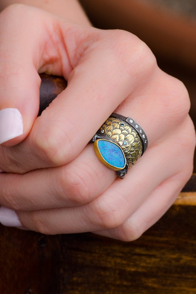 Melinda Risk Opal Mermaid Ring | Oster Jewelers Blog