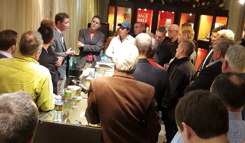 Nick English Bremont Event at Oster Jewelers