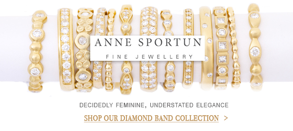 Anne Sportun Wedding Bands at Oster Jewelers