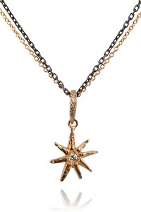 Robin Haley Jewelry Star Necklace With Diamond Bale | Oster Jewelers