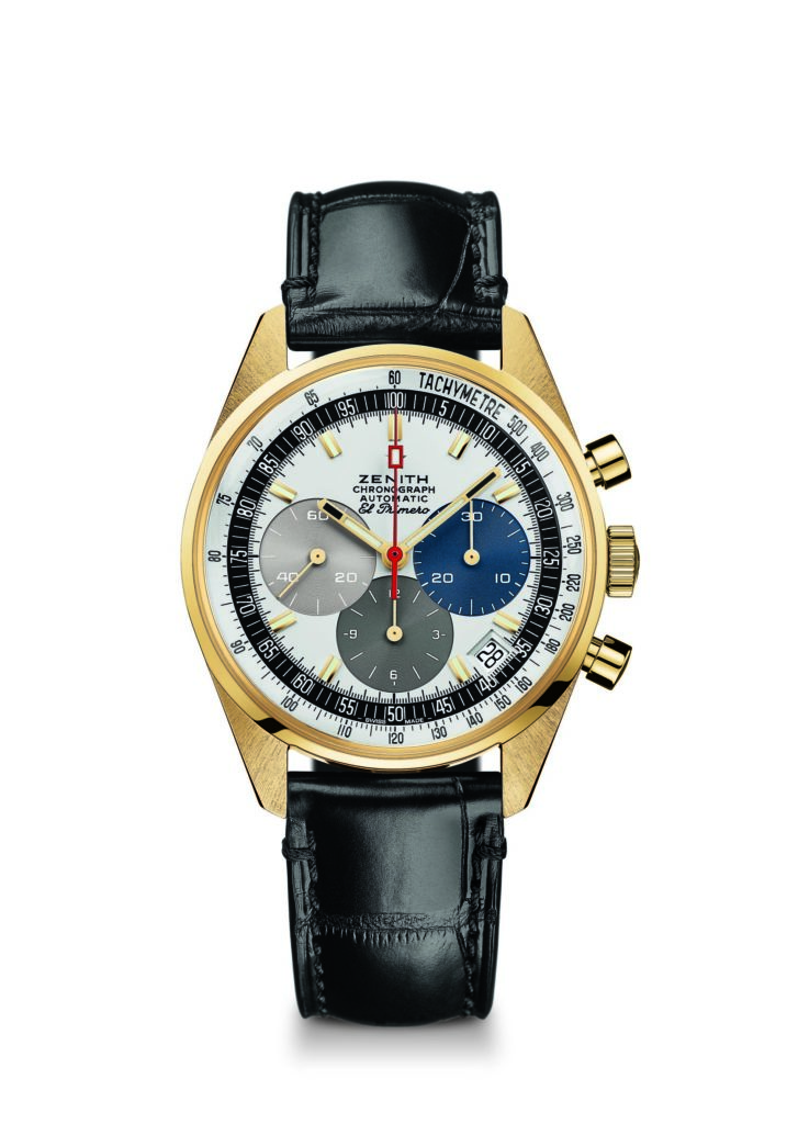 Zenith El Primero A386 50th in Yellow Gold