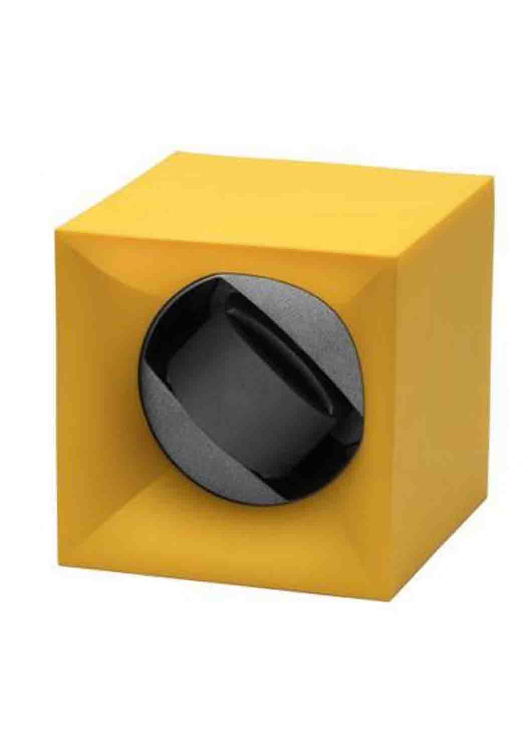 12 Kubik Single Watch Winder Box Yellow
