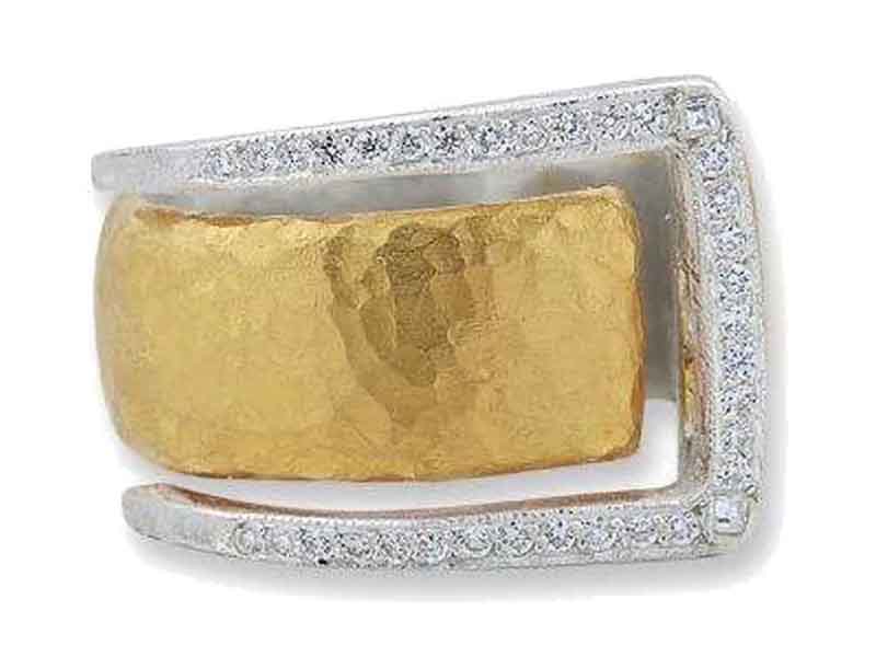 19 Lika Behar Diamond Deco Ring-