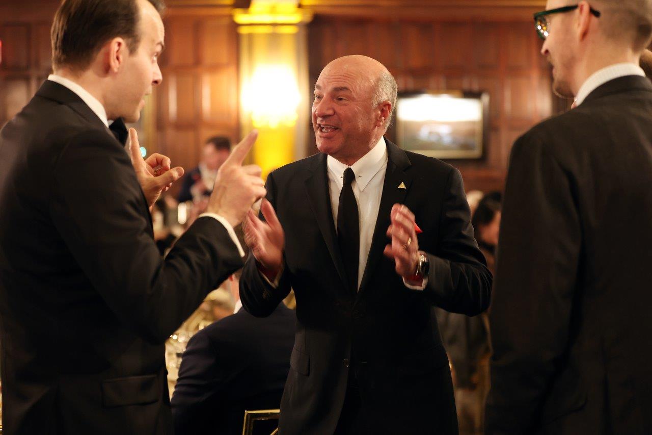 Horological Society of New York member "Mr Wonderful" Kevin O'Leary (Shark Tank)pictured at the 2022 HSNY Gala