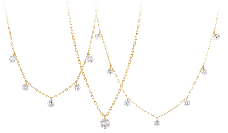 Persée Paris Danaé Diamond Necklaces-