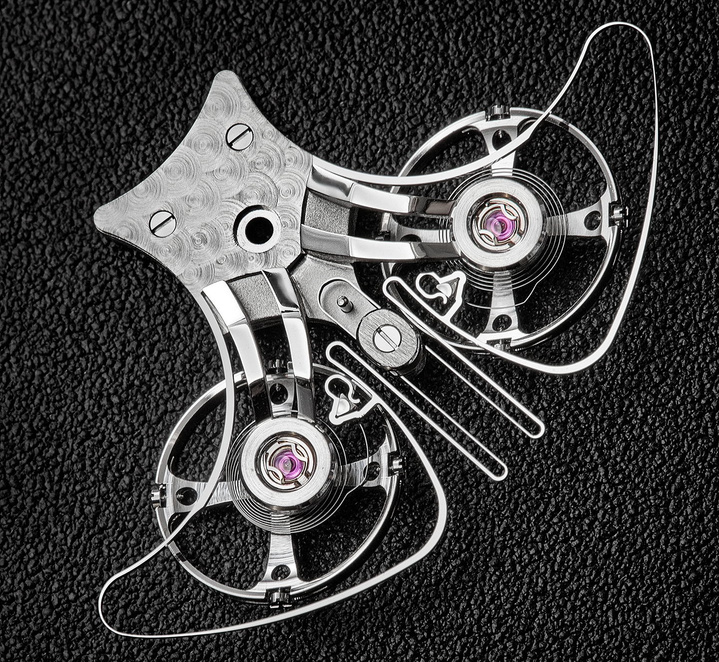 Assembling the Mirrored Force Resonance Clutch Spring and Bridge