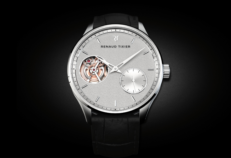 Renaud Tixier Monday WG Silver Openworked