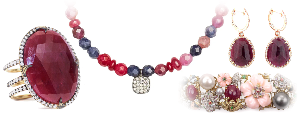 Ruby July Birthstone Collection