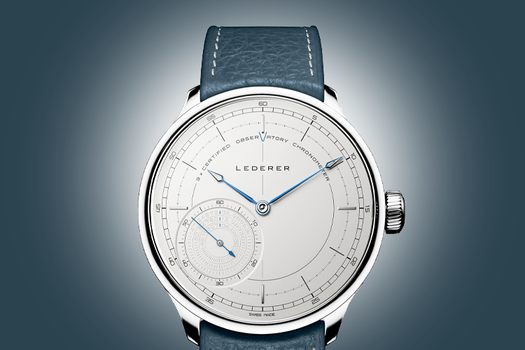 GPHG Nominee Lederer 3 Times Certified Observatory Chronometer