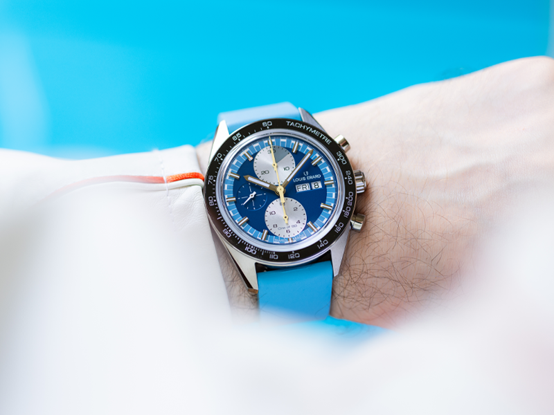 Louis Erard 2300 Chronograph Sport Blue