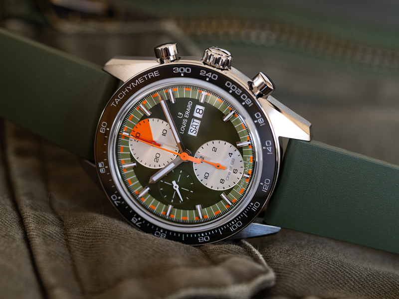 Louis Erard 2300 Chronograph Sport Khaki