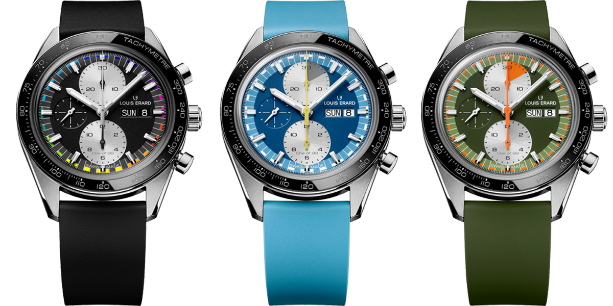Louis Erard 2300 Chronograph Sport Trilogy