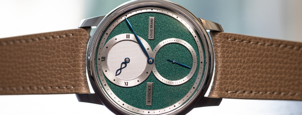 Louis Erard x Kudoke Le Régulateur Forest Green - Banner
