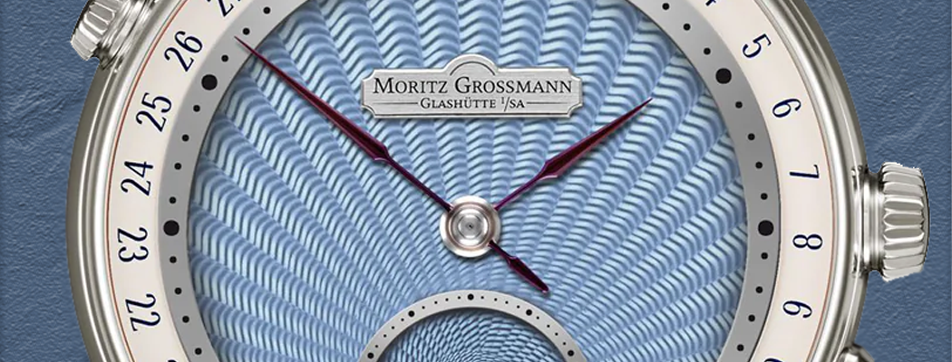 Moritz Grossmann DATE Ice Blue Oster Edition Banner