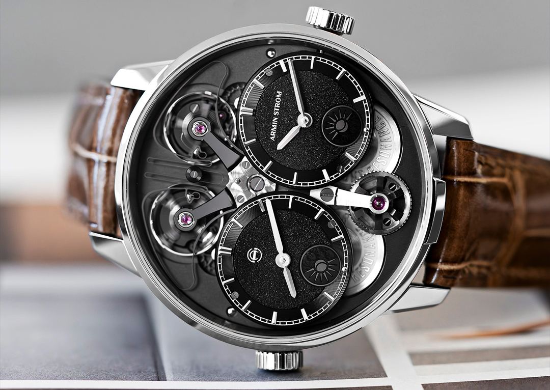 Armin Strom Dual Time GMT Resonance Manufacture Edition Black