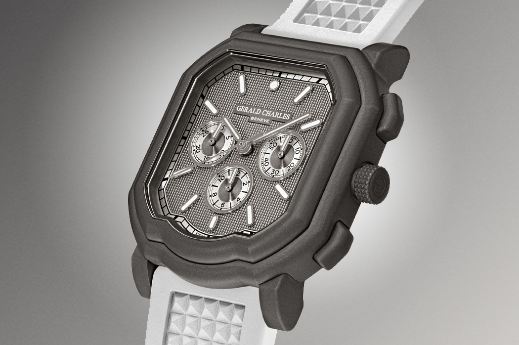 Gerald Charles Maestro 3.0 Chronograph Clous de Paris Grey