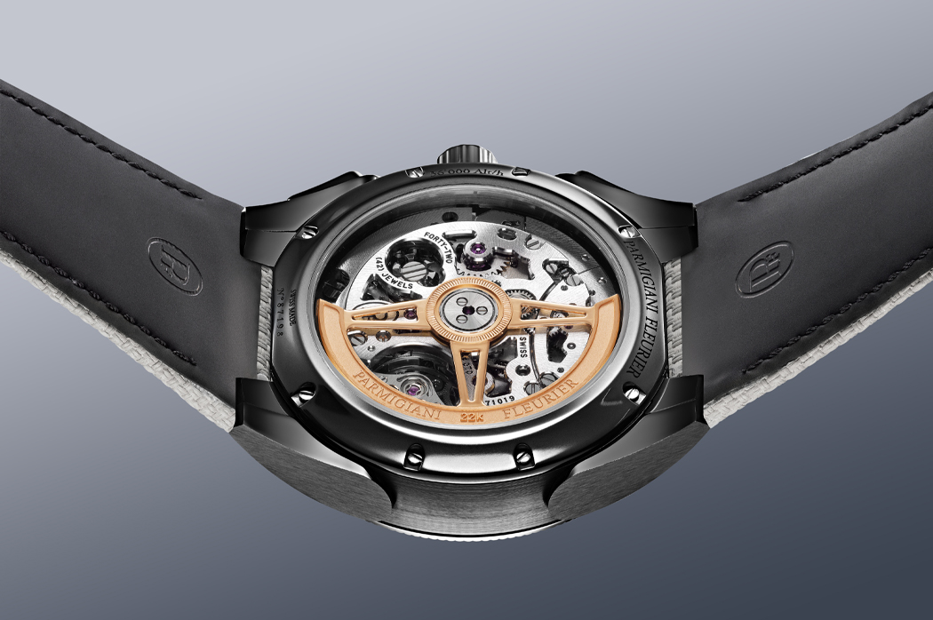 Parmigiani Fleurier Tonda PF Sport Chronograph London Grey - Caseback