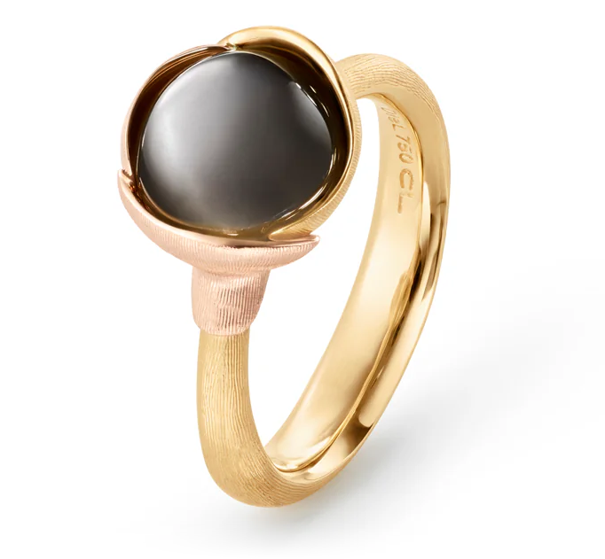 Ole Lynggaard Lotus 1 Grey Moonstone Ring