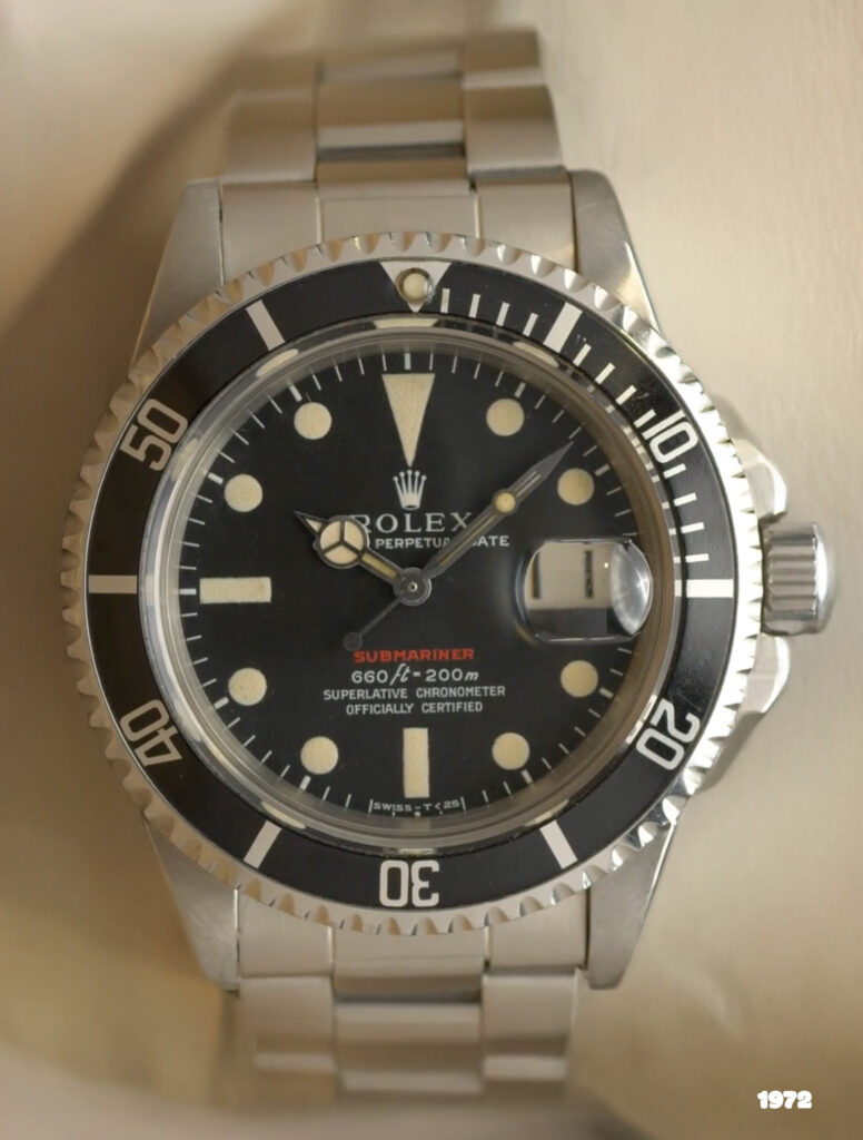 Rolex Red Submariner 1680 1972 40mm
