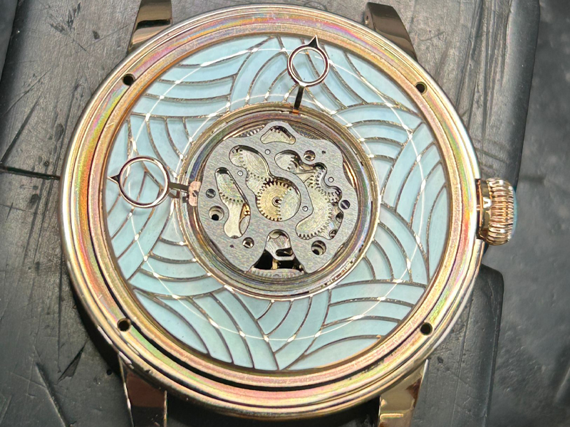 Beaugard Ulysse Aqua - Exposed Dial