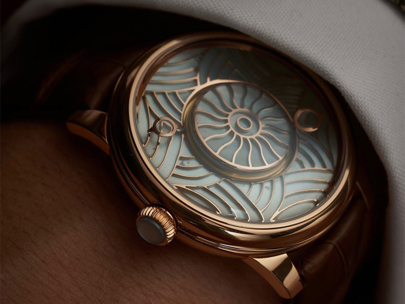 Beaugard Ulysse Aqua - On the wrist