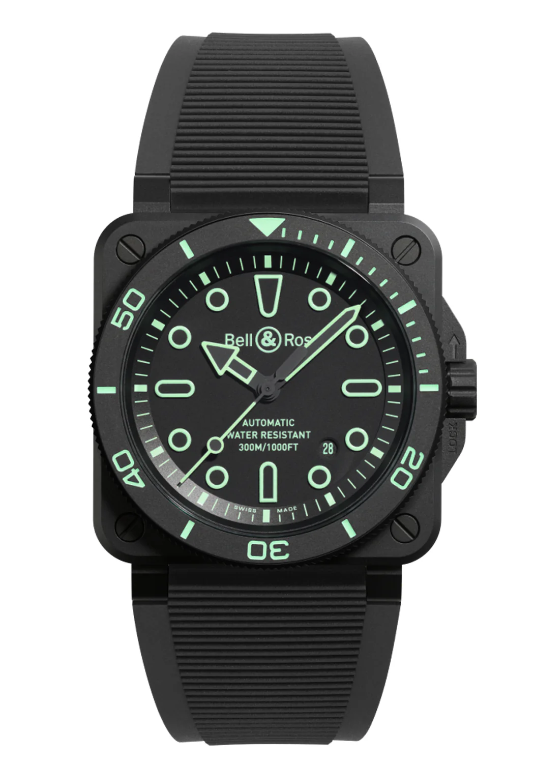 Bell & Ross BR-03 Diver Lum Outline