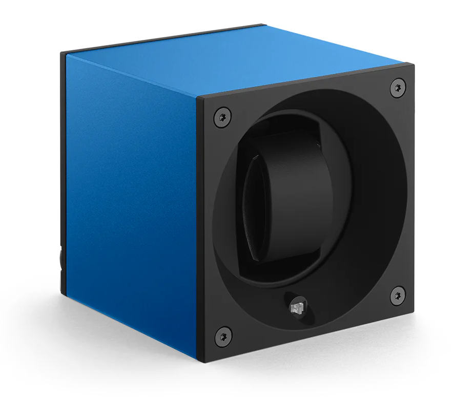 SwissKubik Sapphire Blue Single Masterbox Watch Winder