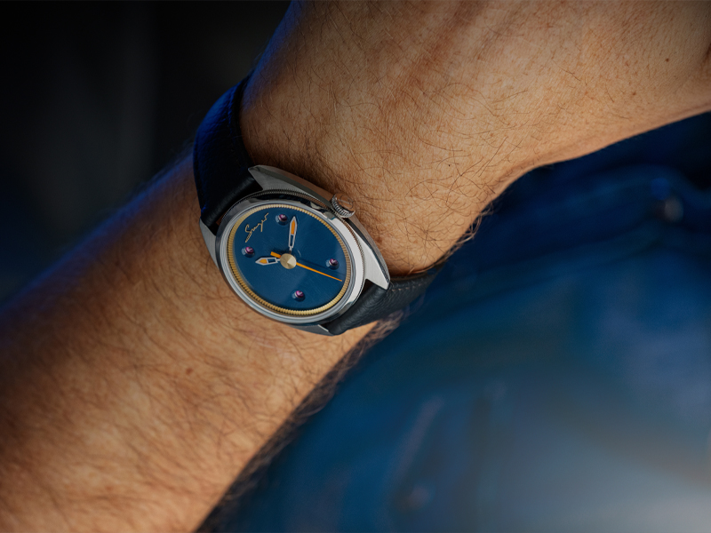 Singer Caballero Petrol Blue - Lifestyle