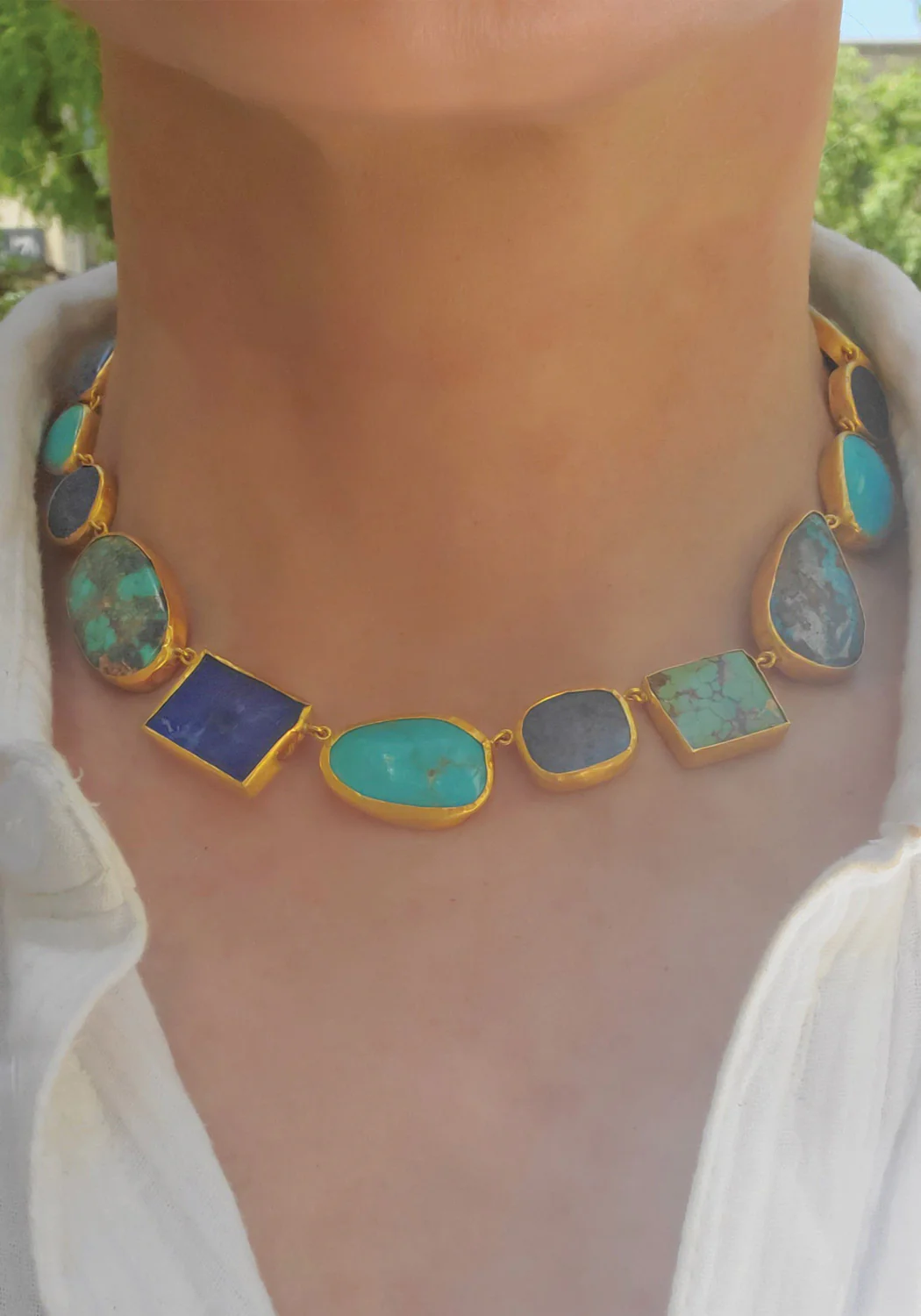 Lika Behar Ocean Lapis Choker