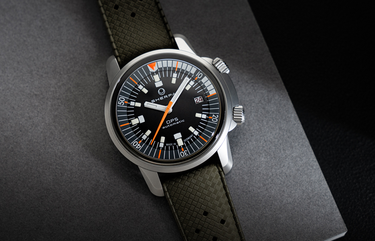 Sherpa x TRTS OPS on Olive Green Strap