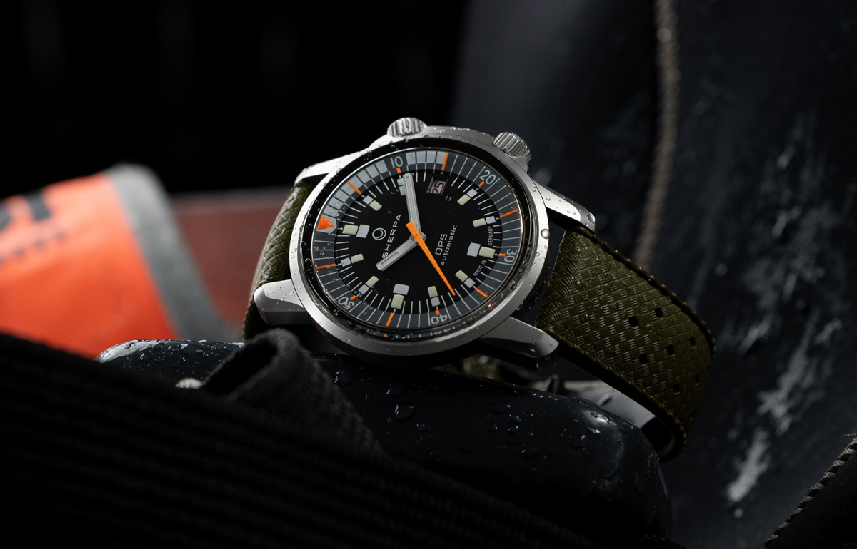 Sherpa x TRTS OPS on Olive Green Strap