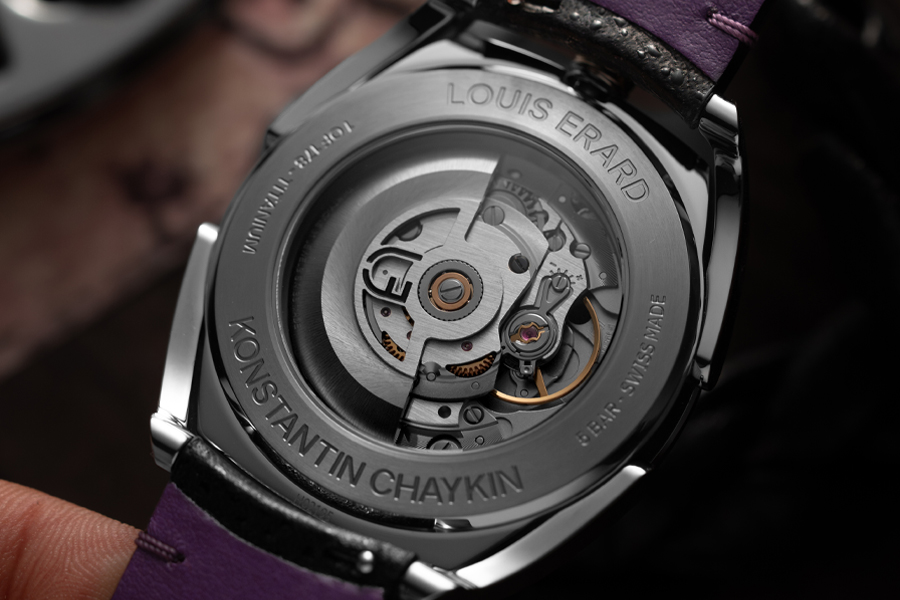 Louis Erard x Konstantin Chaykin Unfrogettable - Caseback