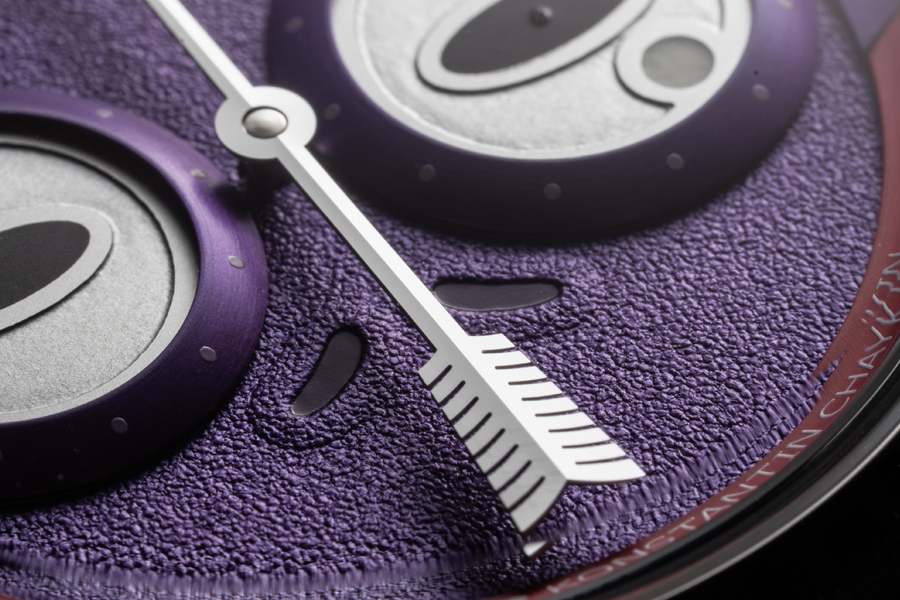 Louis Erard x Konstantin Chaykin Unfrogettable Purple - Closeup