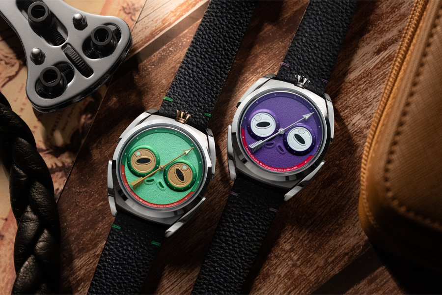 Louis Erard x Konstantin Chaykin Unfrogettable Purple & Green