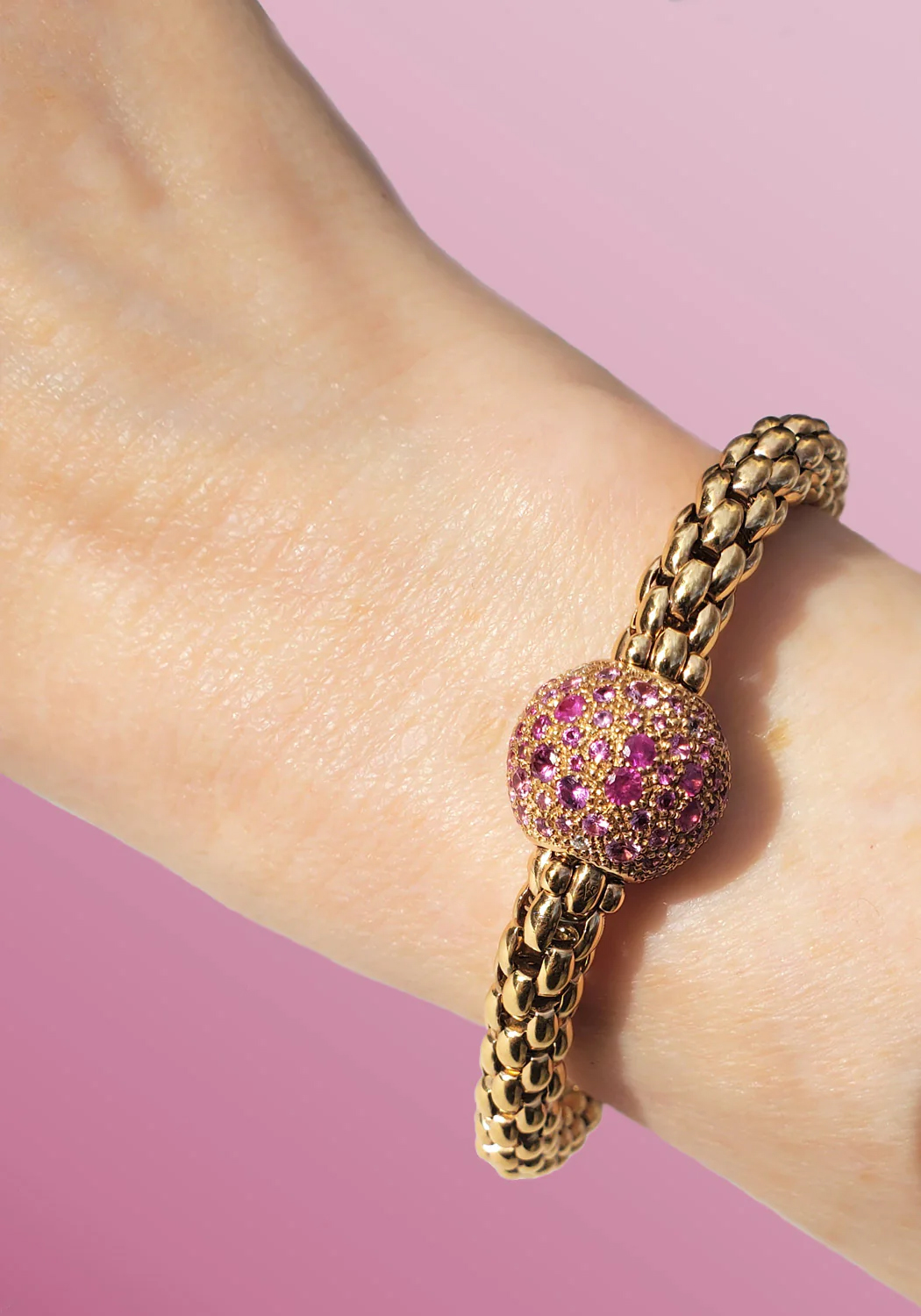FOPE Pink Sapphire Ball
