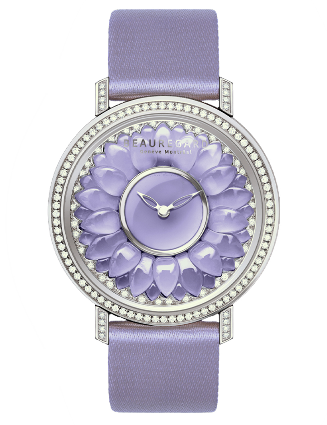 Beauregard Lili Bouton 18KWG Amethyst