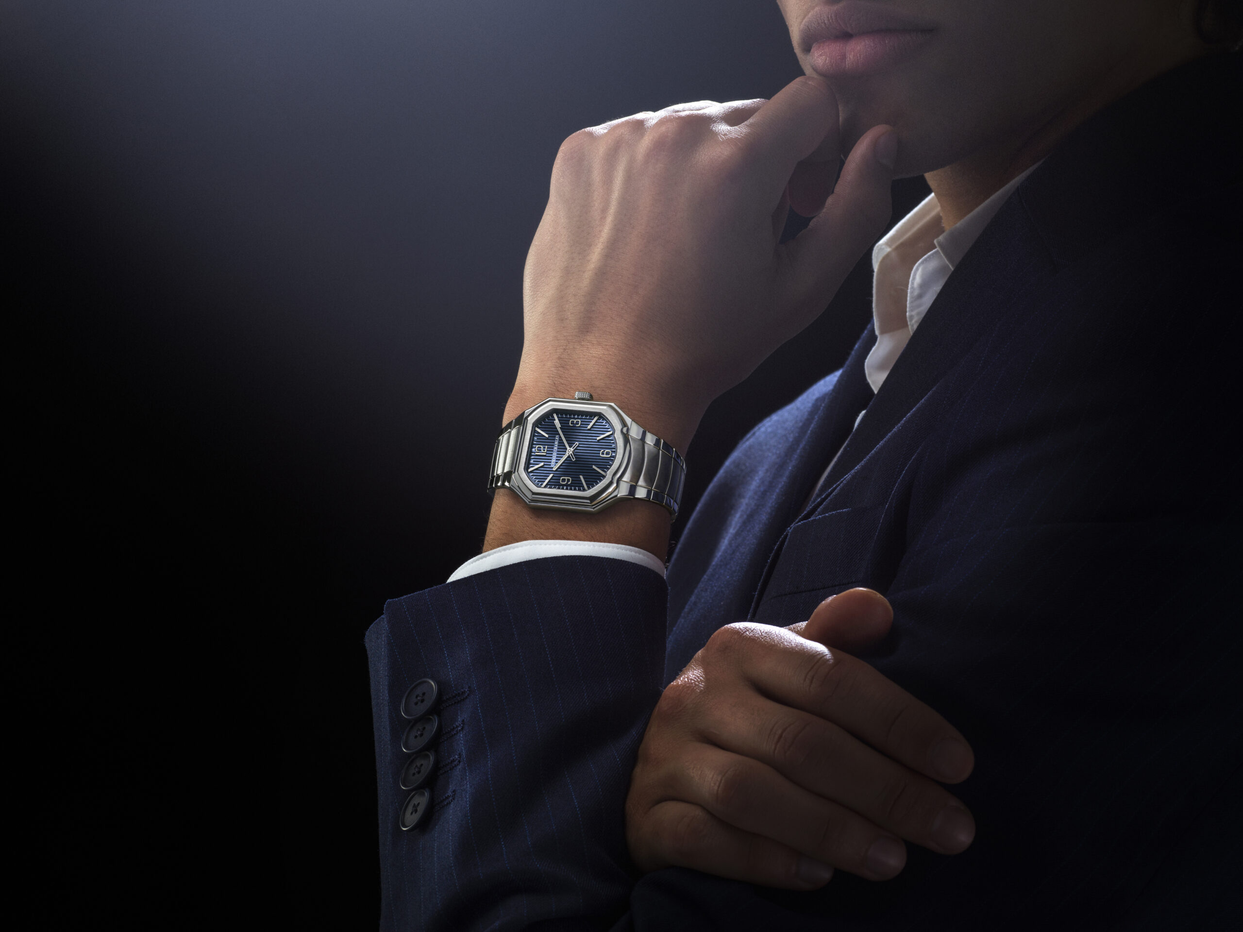 Gerald Charles Masterlink Blue brought to life on the wrist