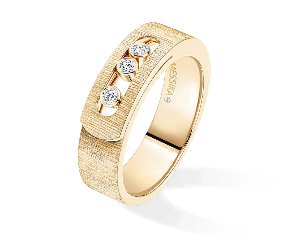 Messika Move Noa Cisele 18KYG Diamond Ring