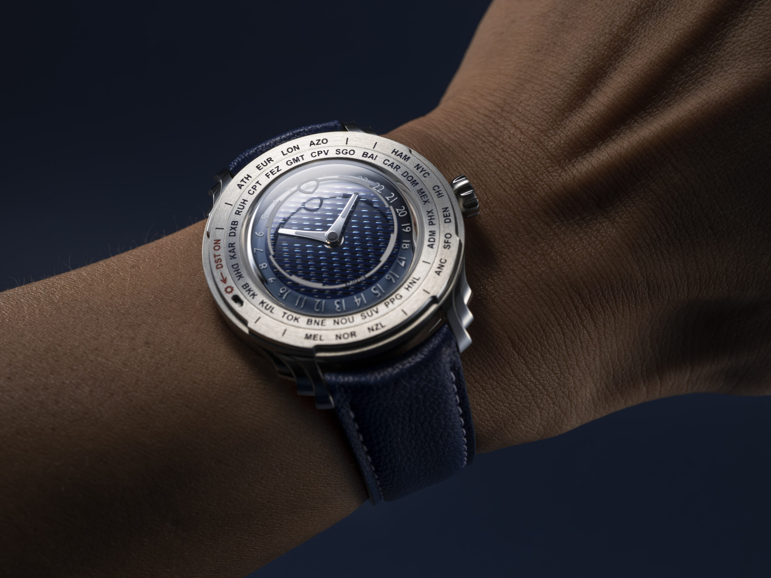 The MING 57.05 Comet on the wrist