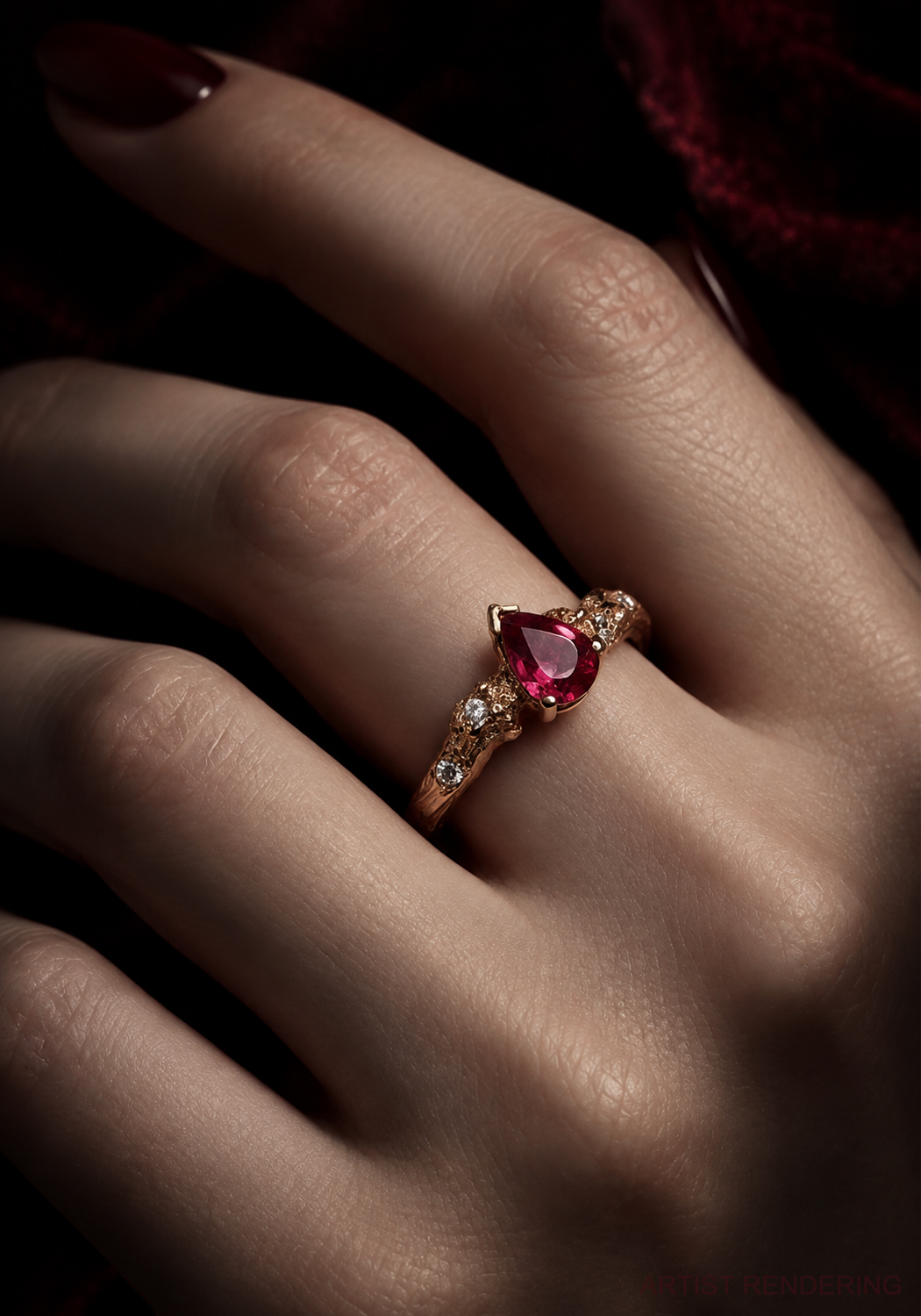 K Brunini Ruby Diamond & Ruby Ring